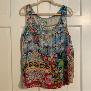 Reversible Johnny Was Tank